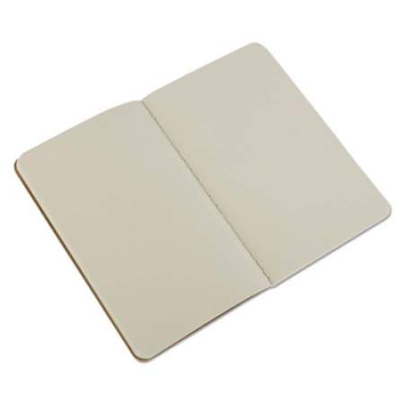 Moleskine Cahier Journal, 1 Subject, Unruled, Brown Kraft Cover, 5.5 x 3.5, 64 Sheets, 3/Pack (QP413)