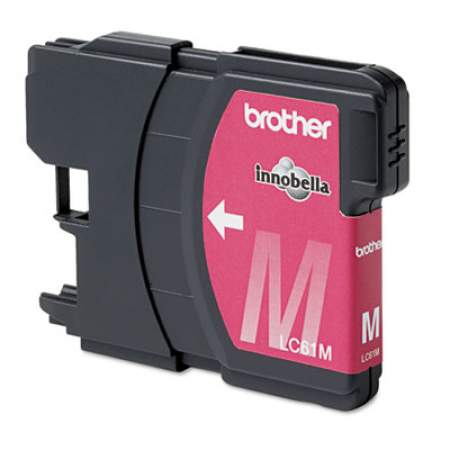 Brother LC61M Innobella Ink, 325 Page-Yield, Magenta