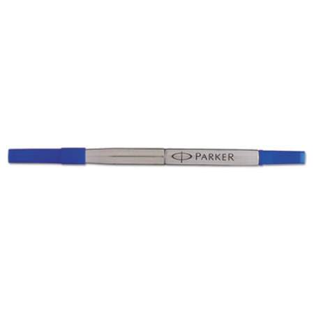 Refill for Parker Roller Ball Pens, Medium Conical Tip, Blue Ink (1950324)
