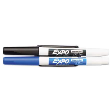 EXPO Magnetic Clip Eraser, Fine Bullet Tip, Assorted Colors, 2/Pack (1802768)