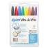 EXPO Vis--Vis Wet Erase Marker, Fine Bullet Tip, Assorted Colors, 8/Set (16078)
