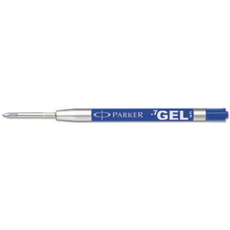 Refill for Parker Retractable Gel Ink Roller Ball Pens, Medium Conical Tip, Blue Ink, 2/Pack (1950364)