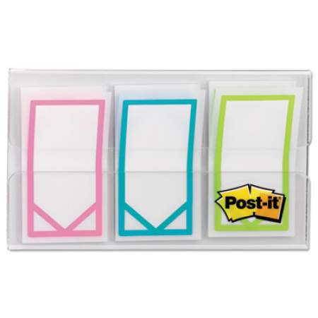 Post-it Flags Arrow 1" Page Flags, Three Assorted Bright Colors, 60/Pack (682ARROW)