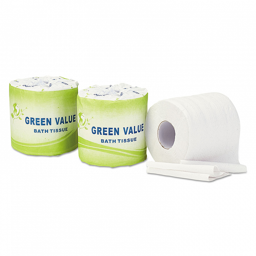 Standard Bath Tissue, Septic Safe, 2-Ply, White, 420 Sheets/Roll, 96 Rolls/Carton (TP002)