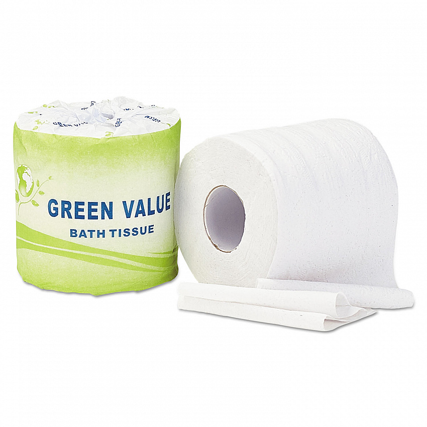 Standard Bath Tissue, Septic Safe, 2-Ply, White, 420 Sheets/Roll, 96 Rolls/Carton (TP002)