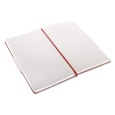 Moleskine Classic Colored Hardcover Notebook, 1 Subject, Narrow Rule, Red Cover, 8.25 x 5, 240 Sheets (QP060R)