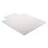 deflecto DuraMat Moderate Use Chair Mat for Low Pile Carpet, 45 x 53, Wide Lipped, Clear (CM13233)