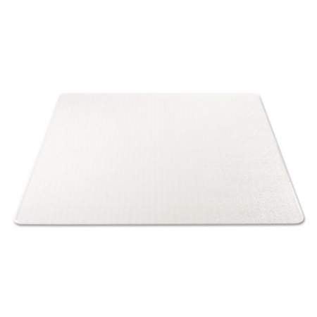 deflecto SuperMat Frequent Use Chair Mat, Medium Pile Carpet, Flat, 46 x 60, Rectangle, Clear (CM14443F)