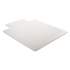 deflecto DuraMat Moderate Use Chair Mat for Low Pile Carpet, 46 x 60, Wide Lipped, Clear (CM13433F)