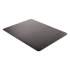 deflecto EconoMat Occasional Use Chair Mat for Low Pile Carpet, 46 x 60, Rectangular, Black (CM11442FBLK)