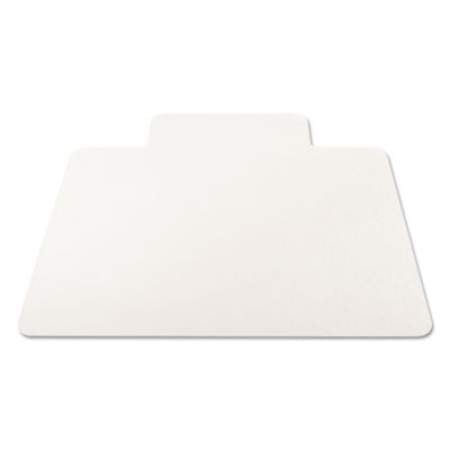 deflecto EconoMat All Day Use Chair Mat for Hard Floors, 45 x 53, Wide Lipped, Clear (CM21232)