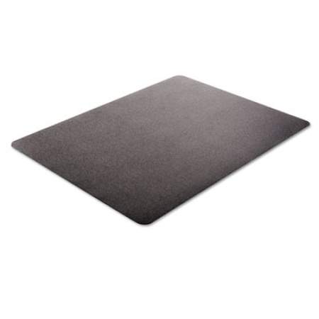 deflecto EconoMat All Day Use Chair Mat for Hard Floors, 45 x 53, Rectangular, Black (CM21242BLK)