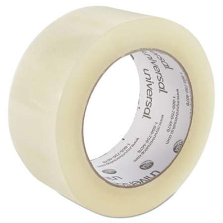 Universal Quiet Tape Box Sealing Tape, 3" Core, 1.88" x 110 yds, Clear, 6/Pack (73000)