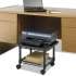 Safco Underdesk Printer/Fax Stand, One-Shelf, 19w x 16d x 13.5h, Black (5206BL)