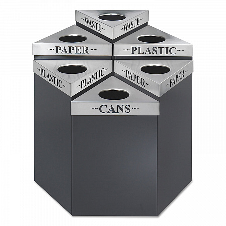 Trifecta Waste Receptacle Lid, Laser Cut 