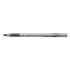 BIC Round Stic Grip Xtra Comfort Ballpoint Pen, Stick, Fine 0.8 mm, Black Ink, Gray/Black Barrel, Dozen (GSFG11BK)