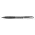 BIC GLIDE Ballpoint Pen, Retractable, Medium 1 mm, Black Ink, Black Barrel, Dozen (VCG11BK)