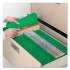 Smead Colored Top Tab Classification Folders, 1 Divider, Letter Size, Green, 10/Box (13702)