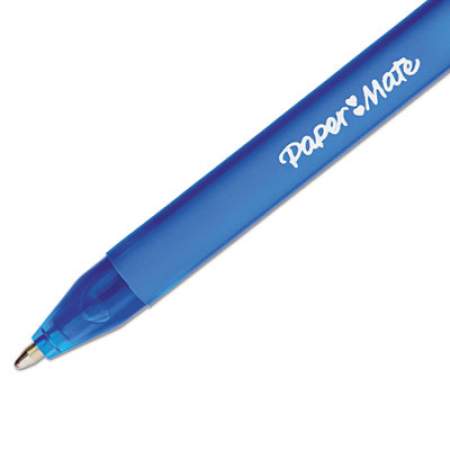 Paper Mate ComfortMate Ultra Ballpoint Pen, Retractable, Medium 1 mm, Blue Ink, Blue Barrel, Dozen (6310187)