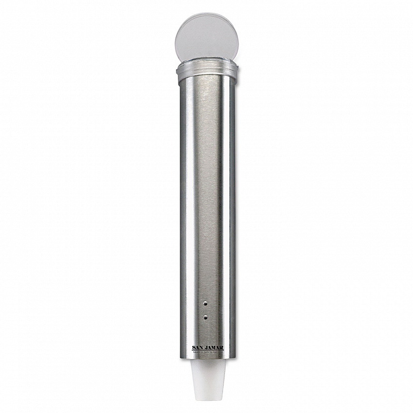 Small Pull-Type Water Cup Dispenser, For 5 oz Cups, Stainless Steel (C4150SS)