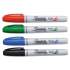 Sharpie Brush Tip Permanent Marker, Medium Brush Tip, Assorted Primary Colors, 4/Set (1810701)