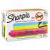 Sharpie Tank Style Highlighters with Open-Stock Box, Assorted Ink Colors, Chisel Tip, Assorted Barrel Colors, Dozen (25053)