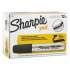Sharpie King Size Permanent Marker, Broad Chisel Tip, Black, Dozen (15001)