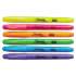 Sharpie Pocket Style Highlighters, Assorted Ink Colors, Chisel Tip, Assorted Barrel Colors, Dozen (27145)