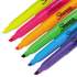 Sharpie Pocket Style Highlighters, Assorted Ink Colors, Chisel Tip, Assorted Barrel Colors, Dozen (27145)