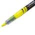 Sharpie Liquid Pen Style Highlighters, Fluorescent Yellow Ink, Chisel Tip, Yellow/Black/Clear Barrel, Dozen (1754463)