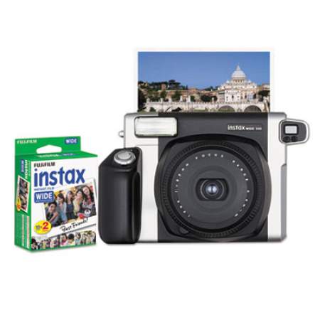 Fujifilm Instax Wide 300 Camera Bundle, 16 MP, Auto Focus, Black (600015500)
