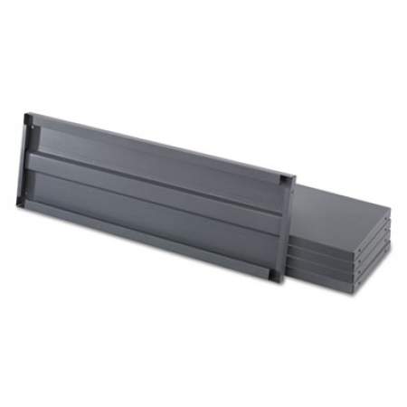 Safco Commercial Steel Shelving Unit, Five-Shelf, 36w x 18d x 75h, Dark Gray (6266)