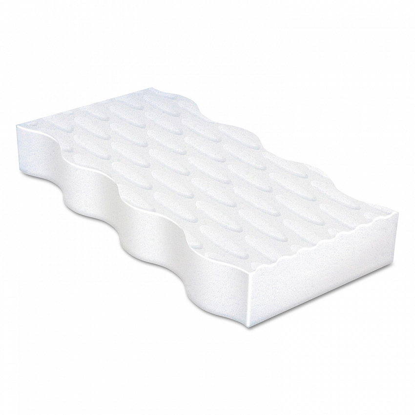 Magic Eraser Extra Durable, 4.6 x 2.4, 0.7" Thick, White, 4/Box, 8 Boxes/Carton (82038CT)