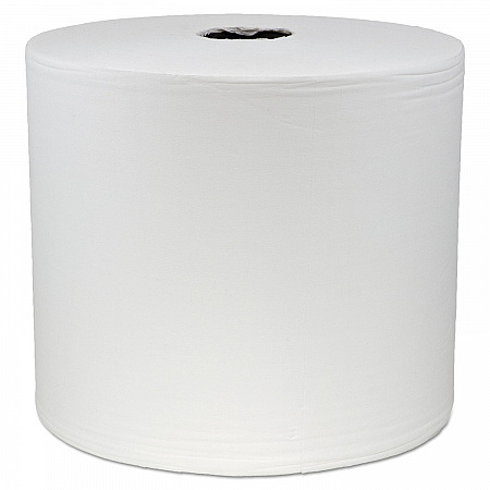 Hydrospun Wipers, 9 x 13, White, 1,100/Roll (P050JPW)