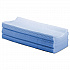 Hydrospun Wipers, 8.26 x 16.75, Blue, 100 Wipes/Box, 10 Boxes/Carton (P070IDB)