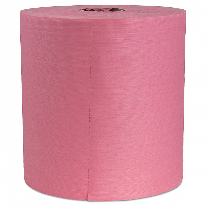 Hydrospun Wipers, 12 x 12, Red, 475/Roll (P080JPR)