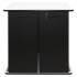 Vertiflex Refreshment Stand, Two-Shelf, 29.5w x 21d x 33h, Black/White (35157)