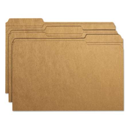 Smead Heavyweight Kraft File Folders, 1/3-Cut Tabs, Legal Size, 11 pt. Kraft, 100/Box (15734)