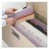 Smead Reinforced Top Tab Colored File Folders, Straight Tab, Legal Size, Lavender, 100/Box (17410)