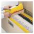 Smead Reinforced Top Tab Colored File Folders, Straight Tab, Legal Size, Yellow, 100/Box (17910)
