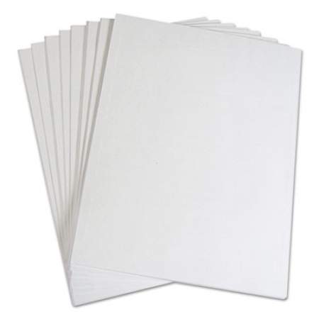C-Line Embossed Tent Cards, White, 2.5 x 8.5, 2 Cards/Sheet, 50 Sheets/Box (87587)