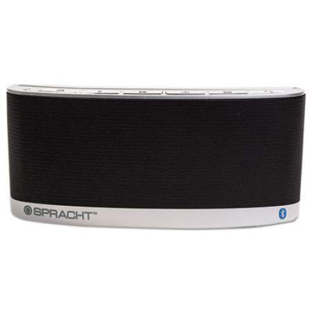 Spracht blunote 2 Portable Wireless Bluetooth Speaker, Black/Silver (WS4014)