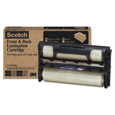 Scotch Refill for LS960 Heat-Free Laminating Machines, 5.4 mil, 8.5" x 90 ft, Gloss Clear (DL961)