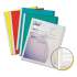 C-Line Vinyl Report Covers, 0.13" Capacity, 8.5 x 11, Clear/Assorted, 50/Box (32550)