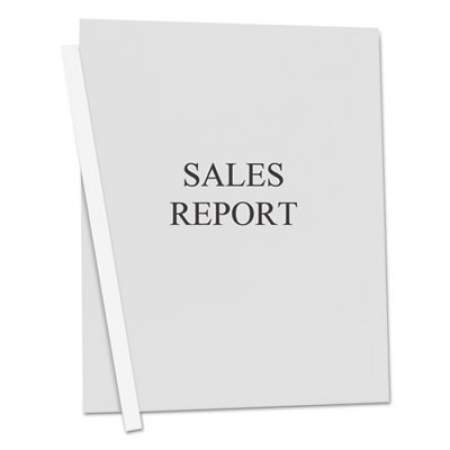 C-Line Vinyl Report Covers, 0.13" Capacity, 8.5 x 11, Clear/Clear, 50/Box (32557)