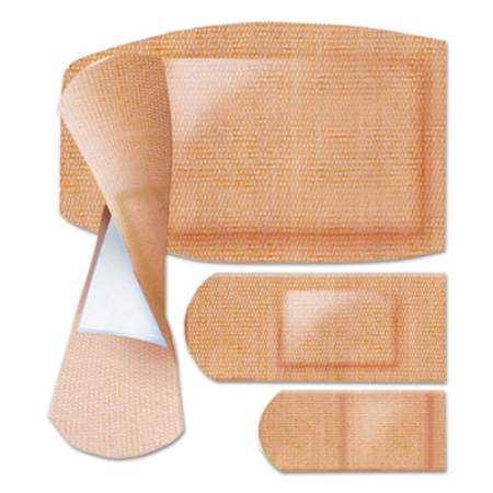 Curad Flex Fabric Bandages, Assorted Sizes, 100/Box (CUR0700RB)
