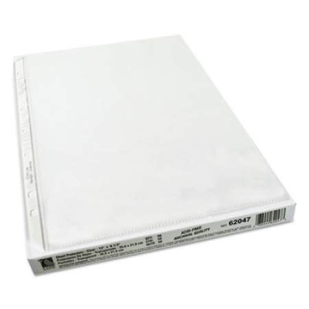 C-Line Heavyweight Poly Sheet Protectors, Clear, 2", 14 x 8 1/2, 50/Box (62047)