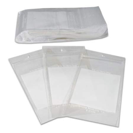 C-Line Write-On Poly Bags, 2 mil, 3" x 5", Clear, 1,000/Carton (47235)