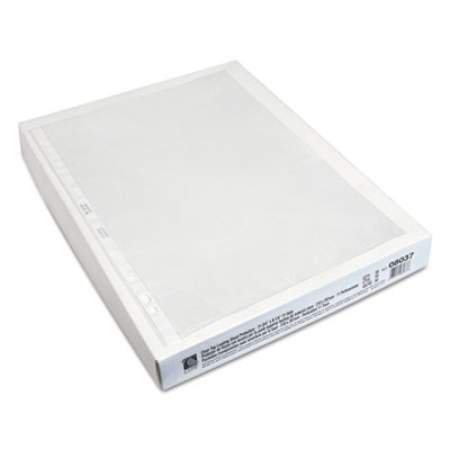 C-Line Standard Weight Poly Sheet Protectors, Clear, 2", 11 3/4 x 8 1/4, 50/BX (08037)