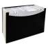C-Line 21-Pocket Stand-Up Design Expanding File, 12" Expansion, 21 Sections, 1/21-Cut Tab, Legal Size, Black (48221)